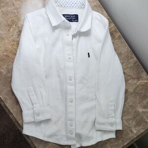 Mayoral White Kids Shirt
